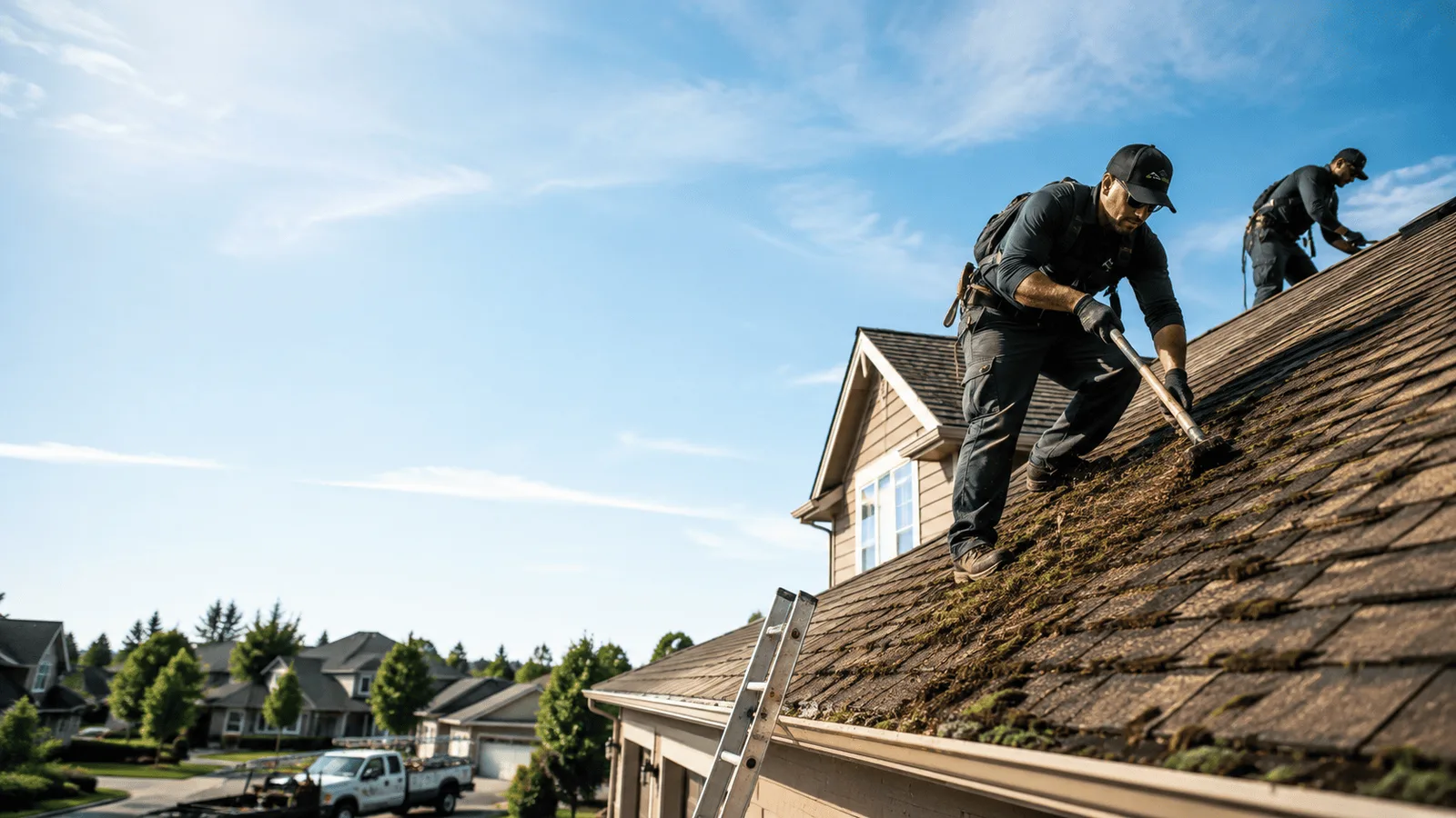 Roof Moss Removal in Farmington, CA near me